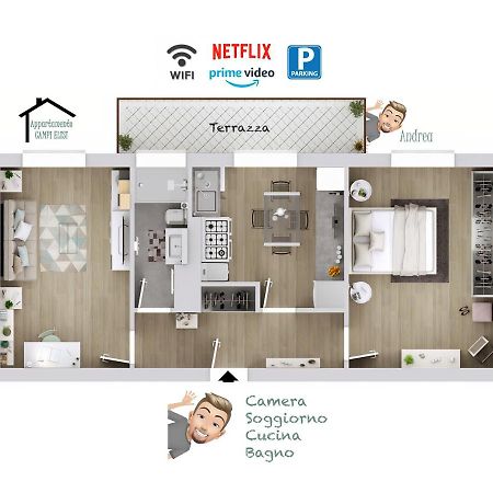 Appartamento Campi Elisi Trieste Exterior foto